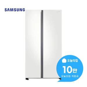 [렌탈] 비스포크 양문형 냉장고 852L (코타 PCM 화이트) RS84DB5002CW