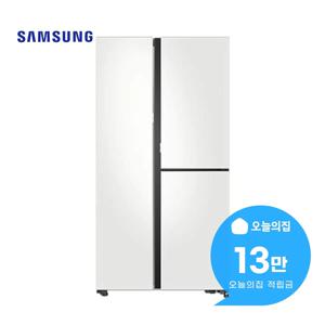 [렌탈] 비스포크 양문형 냉장고 846L (코타 화이트) RS84DB5602CW