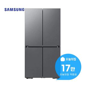 [렌탈] 비스포크 AI 4도어 냉장고 902L (에센셜다크메탈) RM70F90M1DD