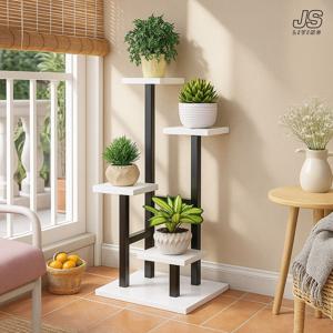 다육이 식물 화분 다이 화분선반 받침대 우드 진열대 원목 거실 베란다 4단 화분정리대