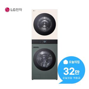 [렌탈] 트롬 AI 워시타워 세탁기 23kg+건조기 23kg WA2323GEZN