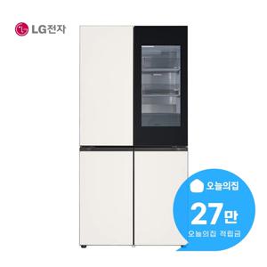[렌탈] 디오스 오브제컬렉션 Fit&Max 노크온 냉장고 613L M626GBB332S