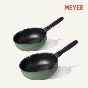 6in1 논스틱 인덕션 멀티팬 그린 2종 세트(20+24)