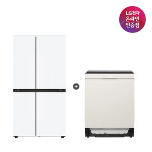 LG 양문형냉장고+ LG 디오스 식기세척기 (S836MQQ012 + DUE6BGL1E)