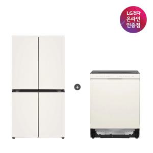 LG 매직스페이스 냉장고+LG 디오스 식기세척기 (T875MEE111+DUE5BGL1E)