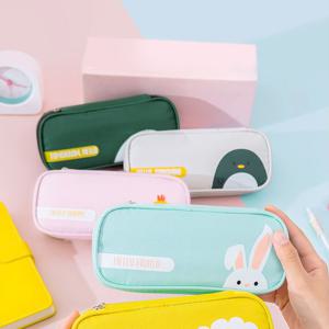 애니멀 파라다이스 캐릭터 필통 연필통 연필파우치 다용도파우치