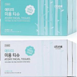 애터미 미용 티슈 250매 x4개
