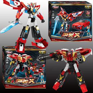 헬로카봇 용사 카봇X 캐논X 2종 세트 자동차 변신 로봇