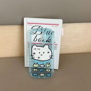 MADE 동글 글리터 고양이 맥세이프 범퍼 아이폰케이스