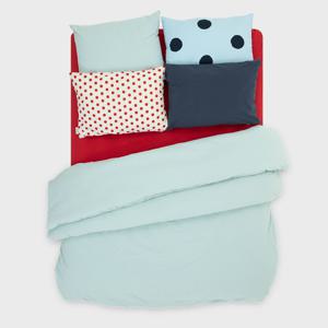 레이어로그#15 60수 스카이 민트&60수 레드 이불 커버/차렵이불