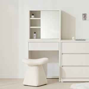 루아 600 콘솔 수납 화장대 서랍형 거울세트