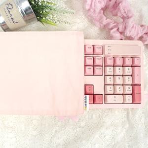 키보드 덮개 천 순면 면 덮개 먼지 보호 방어 자판 커버