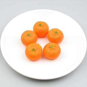 미니 귤 모형 소과 3.5cm 5개 과일모형