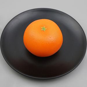 별꼭지 귤 모형 7.5cm 과일모형
