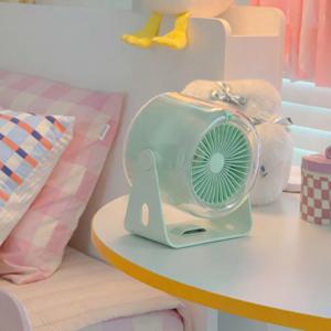 포레스트 무선 미니선풍기 책상용 작은 캠핑 탁상용 소형 책상용 탁상형 사무실 충전식 USB