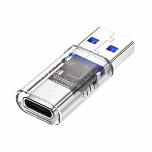 C타입 to A USB 3.0 otg 투명 변환젠더