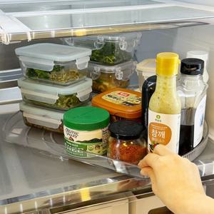 로티오 냉장고 정리 회전트레이 선입선출 정리함