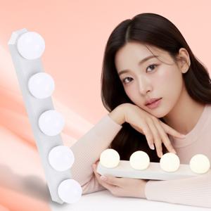 거울 조명 붙이는 LED 미러 라이트 5구