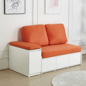 패브릭 수납소파 2인 팔걸이 포함