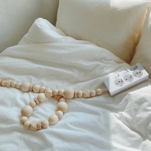 우드볼 멀티탭 예쁜 디자인 인테리어 콘센트 전선 커버 가리개