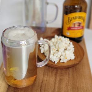 오로라 내열 비어캔 머그 500ml/머그/유리컵/물컵