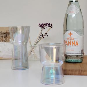 오로라 내열 성화컵(무지) 350ml/머그/유리컵/물컵