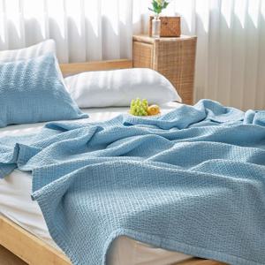 베이브 뱀부 시어서커 피그먼트 여름 이불 겸 패드 SS/Q 4colors