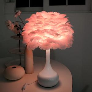 깃털 무드등 수유등 단스탠드 집들이 선물 감성 인테리어 조명 LUAZ-20Q