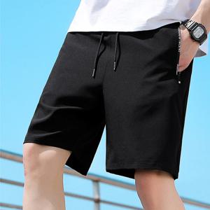 남자 여름 5부 반바지 아이스 냉감 남성 밴딩 바지 냉장고 트레이닝복 XL~5XL 빅사이즈