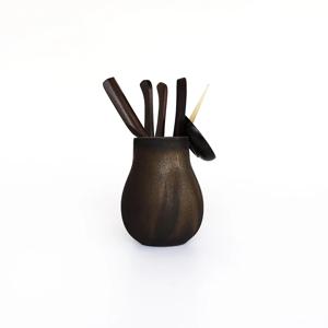 은하수 육군자, 흑단나무 수제 차도구 세트