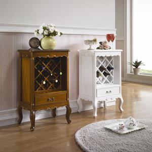 모드 와인 미니장식장 엔틱 마호가니원목