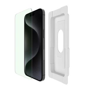 아이폰15프로맥스 울트라글래스2 블루라이트 차단 강화유리필름 OVA142zz 이지트레이 증