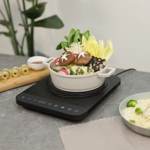 1구 터치식 인덕션 전기레인지  KI-5005B, 세라믹 발열판
