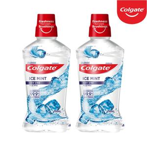 가글 구강청결제 구취 입냄새 제거 마우스워시 아이스민트 750ml 2개