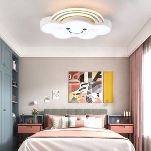 LED 스마일 레인보우 무지개 방등 50w 아이방등 키즈 조명