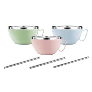 파스타볼 세트 (파스타볼 3P+진공젓가락 3쌍)