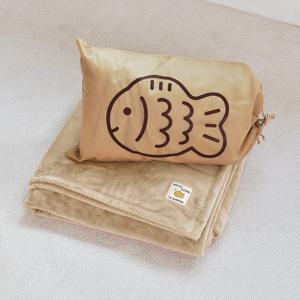 붕어빵 극세사 모포 캠핑 담요 이불