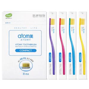 애터미 칫솔 콤팩트 8개입 x1개