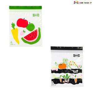 ISTAD 무늬가 있는 지퍼백 (1L)/주방용품