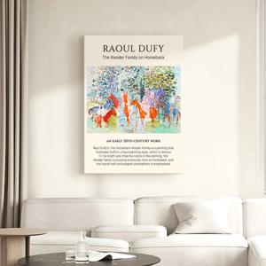 라울 뒤피 케슬러 가족 명화 인테리어 포스터 액자 그림 - 2.케슬러가족B