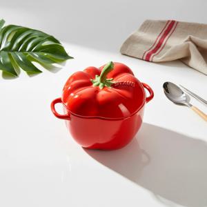 세라믹 페퍼 꼬꼬떼(파프리카) 12cm 레드