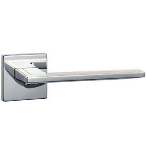 가와준 모티스락 손잡이 F6T LM 안방 도어 사각 레버 문고리 교체 크롬 헤어라인 골드