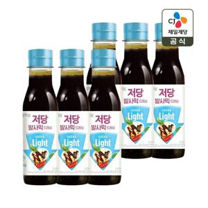 백설 저당 발사믹 드레싱 250g x6개