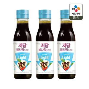 백설 저당 발사믹 드레싱 250g x3개