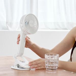 비바 클립 선풍기 탁상용 저소음 무선 집게 사무실 미니 유모차