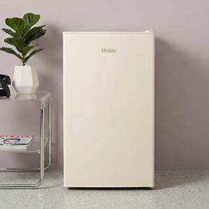 하이얼 소형 미니 냉장고 85L 아이보리 HRT93MDI