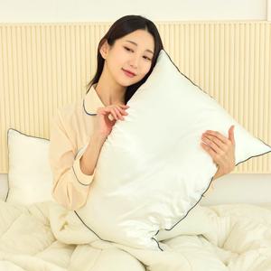 100% 실크 베개커버 호텔 베갯잇 알러지케어 40x60/50x70cm