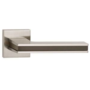 가와준 모티스락 손잡이 RVT LM 안방 도어 사각 레버 문고리 교체 사틴니켈 다크 브라운