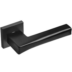 가와준 모티스락 손잡이 TTT LM 안방 도어 사각 레버 문고리 교체 블래스티드 블랙