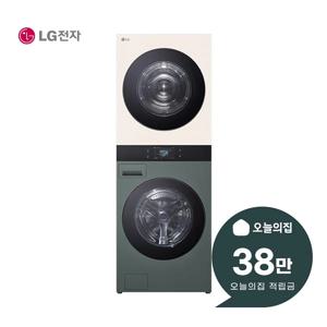 [렌탈] 트롬 AI 워시타워 세탁기 23kg+건조기 23kg WA2323GEZN